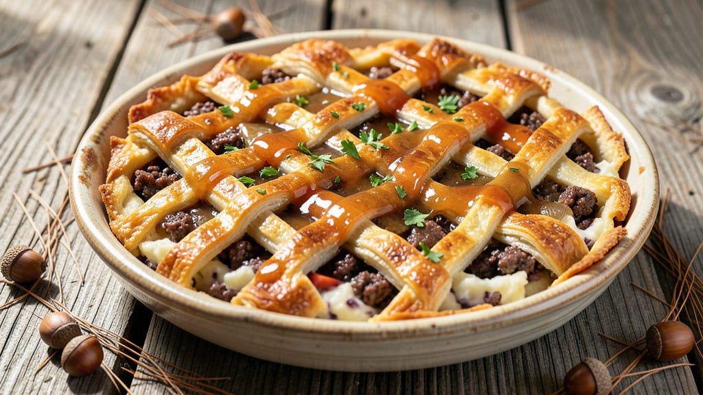 Acadian Rappie Pie Recipe: Rustic Spiced Fruit Filling With Buttery Crust Layers