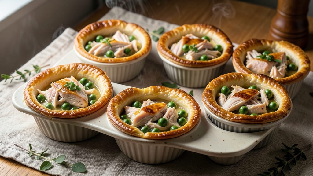 Pot Pie Cups Recipe: Mini Comfort Bites With Crispy Topping