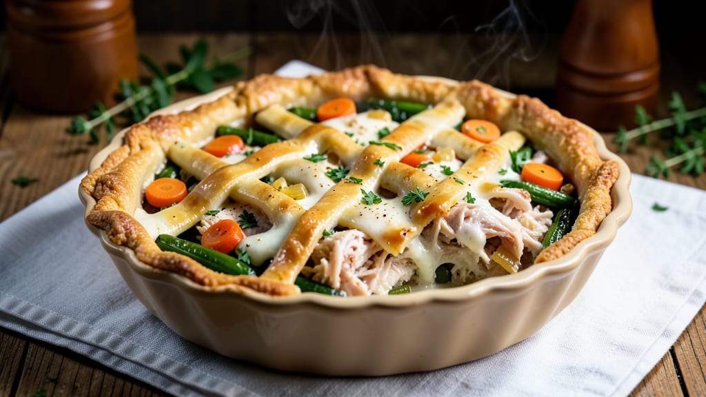 Air Fryer Chicken Pot Pie Recipe: One-Dish Crispy Comfort in 30 Minutes