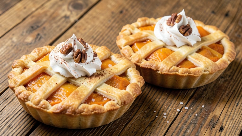 Southern Sweet Potato Pies Recipe for 2: Double Batch of Spiced Filling and Golden Crusts