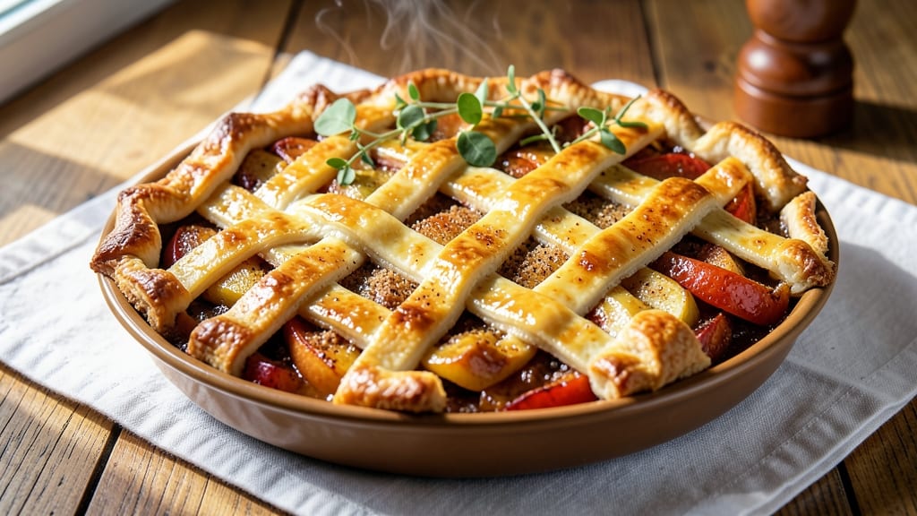 Publix Dutch Apple Pie Recipe: Spiced Filling and Foil-Sealed Vanilla Crunch