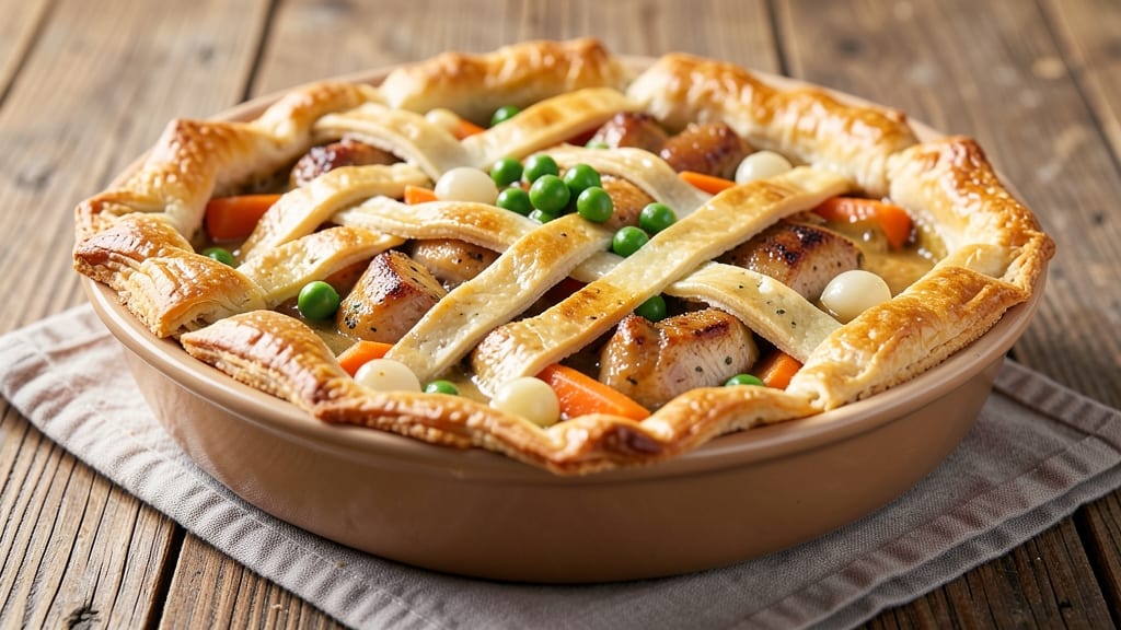 13x9 Chicken Pot Pie Recipe: Double-Crust Comfort in One Foil-Lined Pan