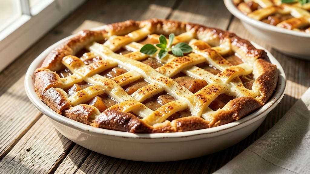 Amish Half Moon Pies Recipe: Buttery Lattice Crust Hugs Spiced Fruit Filling