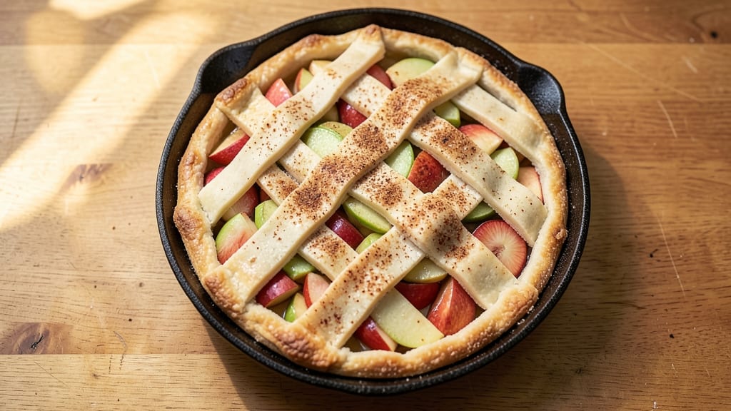 9 X 13 Apple Pie Recipe: Double-Crust Crunch With Foil-Sealed Perfection