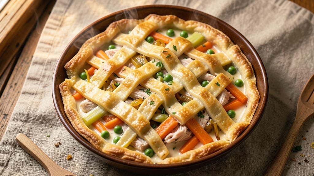 Pot Pie Recipe Using Cream Of Chicken Soup: Savory Gravy and Golden Crust Harmony