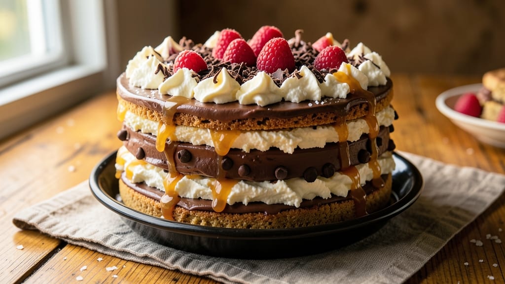 5 Layer Chocolate Pie Recipe: Decadent Layers of Fudge, Cream, and Crunch