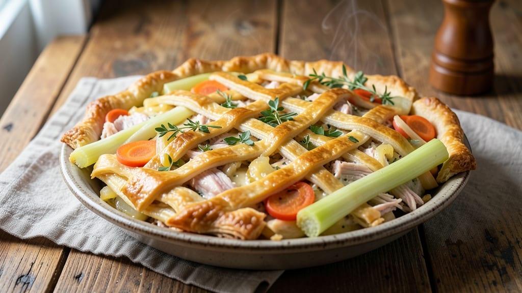 Chicken Pot Pie Recipe With Pepperidge Farm Crust: Golden Crust, Savory Gravy, Foil-Sealed Perfection