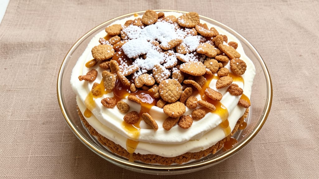 Rice Krispie Ice Cream Cake Recipe: Crunchy Clusters and Melty Vanilla Swirls in Layers