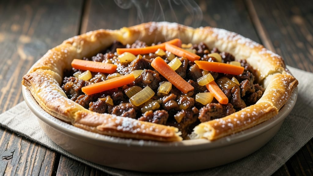 Pork Mince Pies Recipe: Savory Meat-Filled Pastries With Buttery Lattice Crust