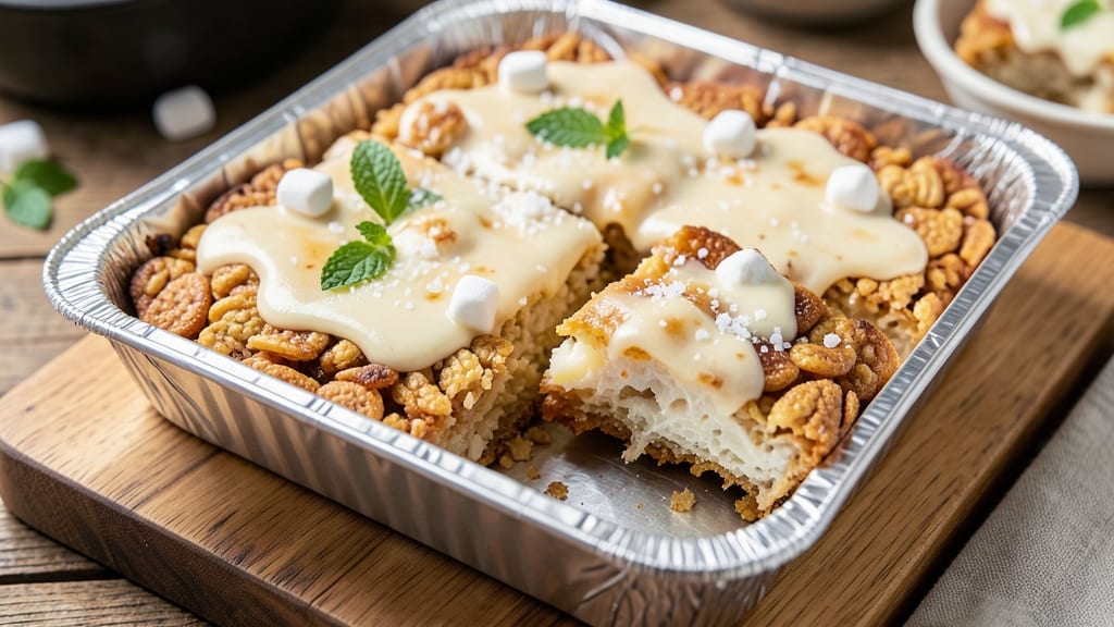 Rice Krispie Treat Recipe for 8x8 Pan: Crunchy Clusters Cut Into Perfect Squares