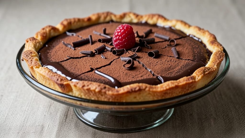5-Star Chocolate Pie Recipe: Rich Ganache Center That Never Cracks