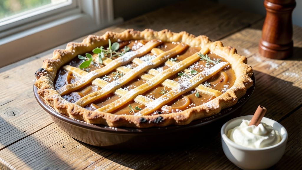 Amish Pumpkin Custard Pie Recipe: Warm Spice and Silky Vanilla Swirls
