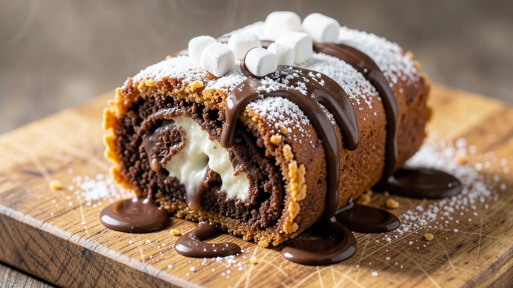 Rice Krispie Chocolate Roll Recipe: Crunchy Clusters and Melty Fudge Swirls