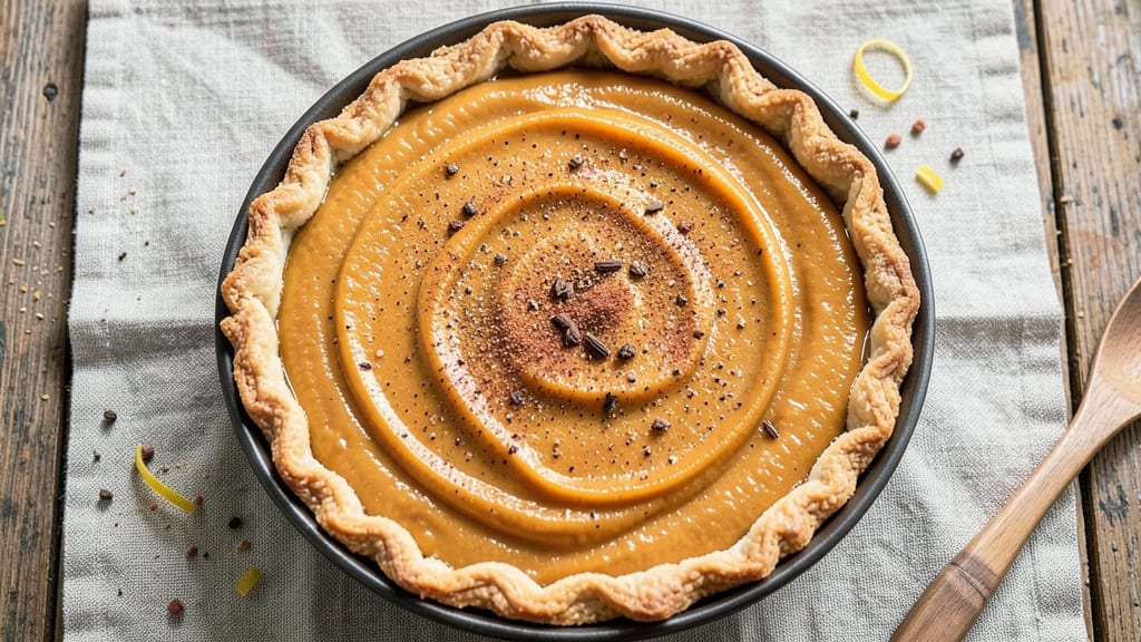 8-Pumpkin Pie Recipe: Spiced Filling That Stays Moist for Days