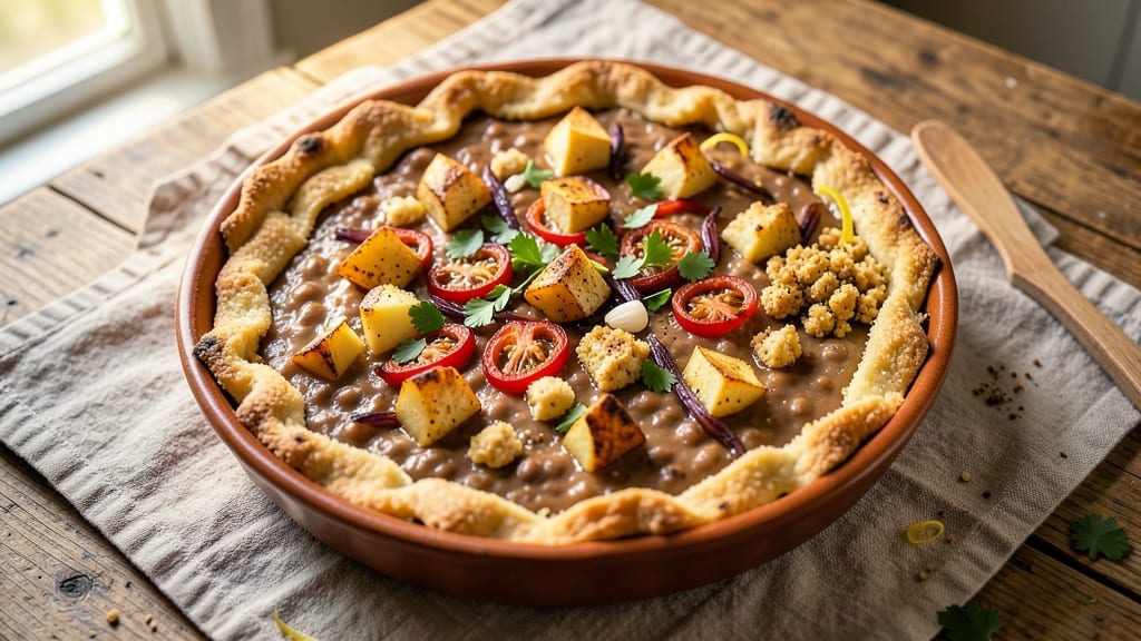Soup Bean Pie Recipe: One-Pan Savory Crust and Hearty Filling