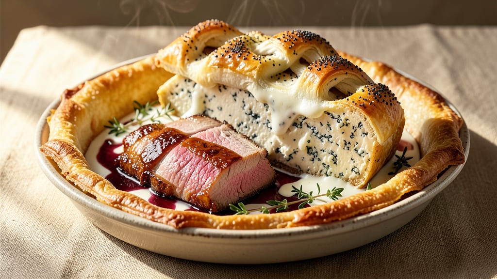 Pork and Stilton Pie Recipe: Savory Cheese and Meat Masterpiece in One Dish