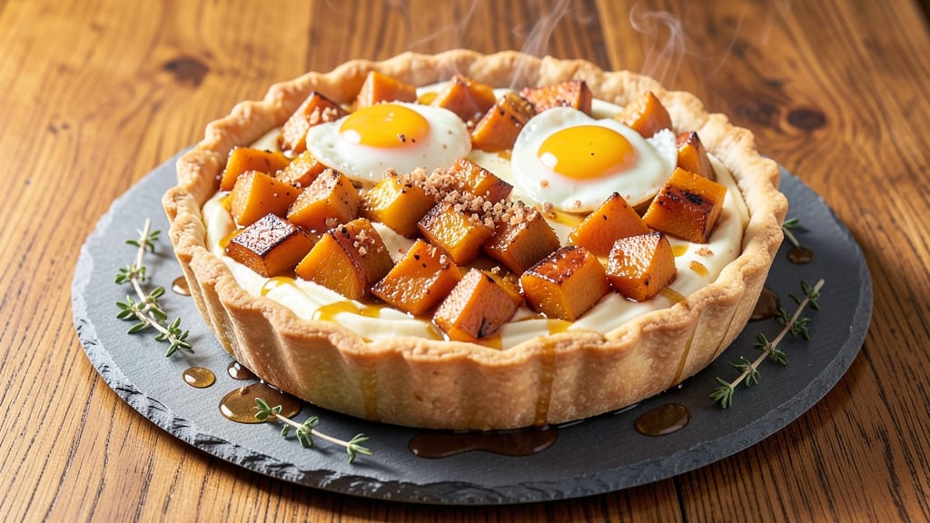 Roasted Butternut Squash Pie Recipe: Warm Spice and Silky Texture Delight