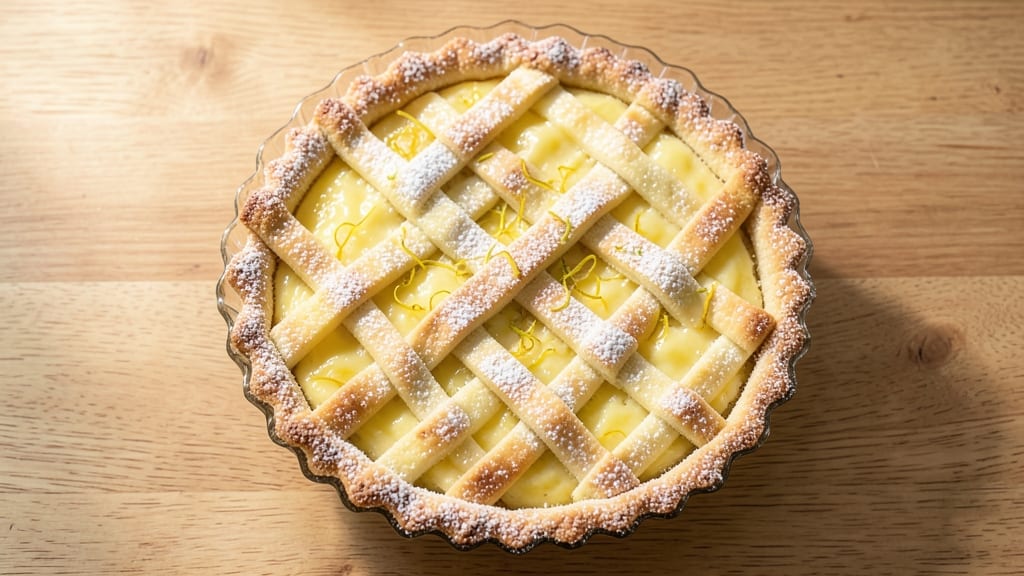 Amish Lemon Sponge Pie Recipe: Zesty Tartness With Buttery Layers