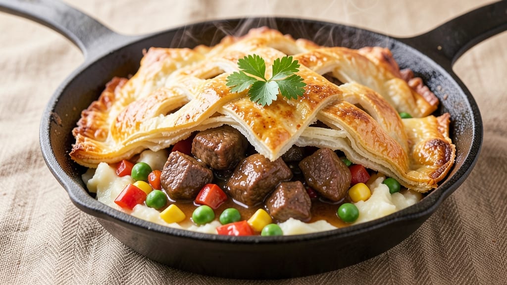 Quick Beef Pot Pie Recipe: One-Pan Comfort in Under 45 Minutes