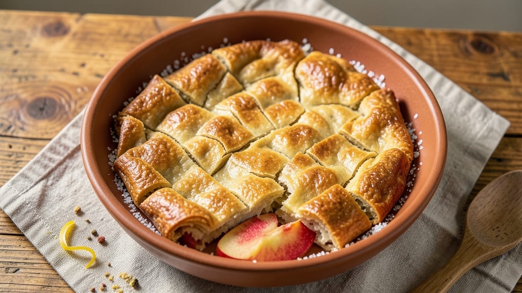 Quick And Easy Apple Pie Crust Recipe: Cold Butter Layers for Foil-Sealed Crunch