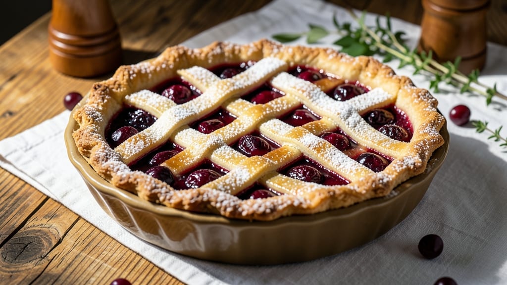 Amish Cherry Pie Recipe: Homestyle Vanilla Magic With Foil-Sealed Crust