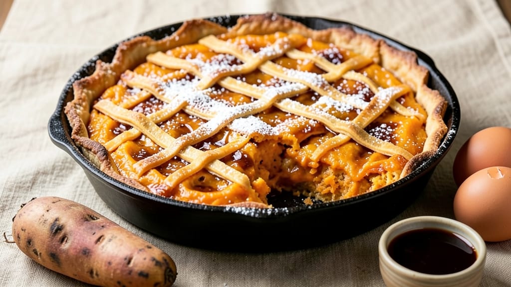 Pioneer Woman Sweet Potato Pie Recipe From Scratch: Spiced Filling and Golden Crust Harmony