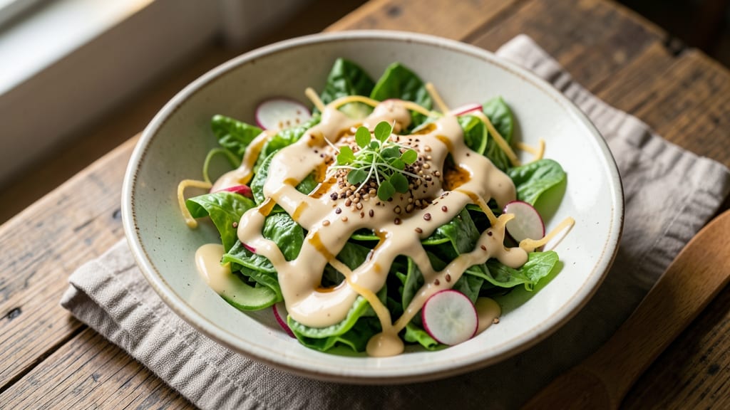 Kewpie Sesame Dressing Salad Recipe: Nutty Creamy Twist on Classic Greens