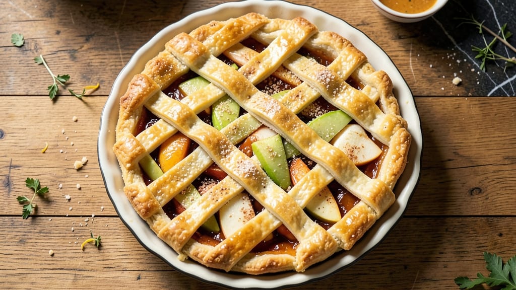 2 Apple Pie Recipe: Double-Crust Crunch With Cold Butter Secret