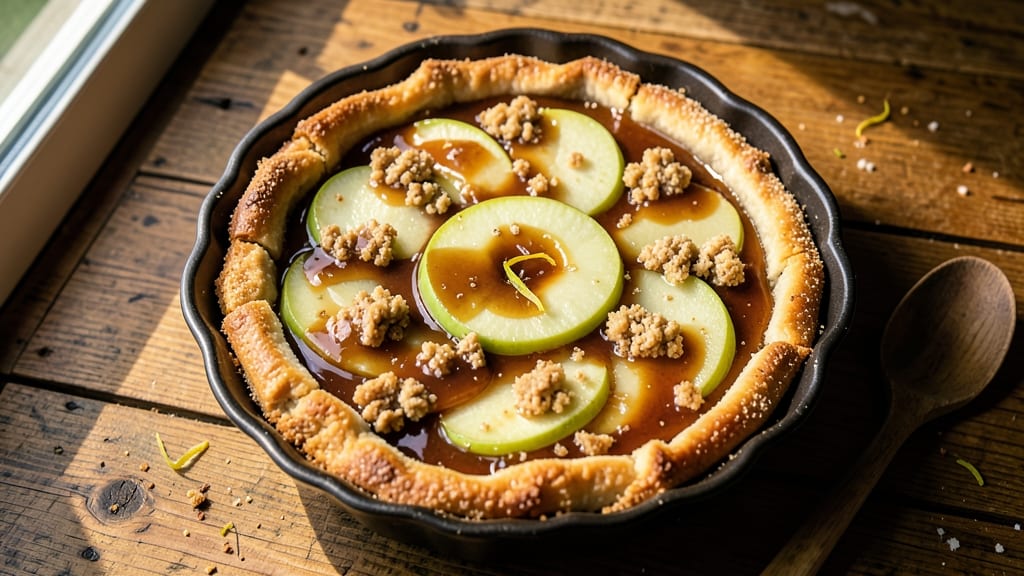 Apple Pie Caramel Apple Rocky Mountain Recipe: Alpine-Inspired Two-Layer Sweetness
